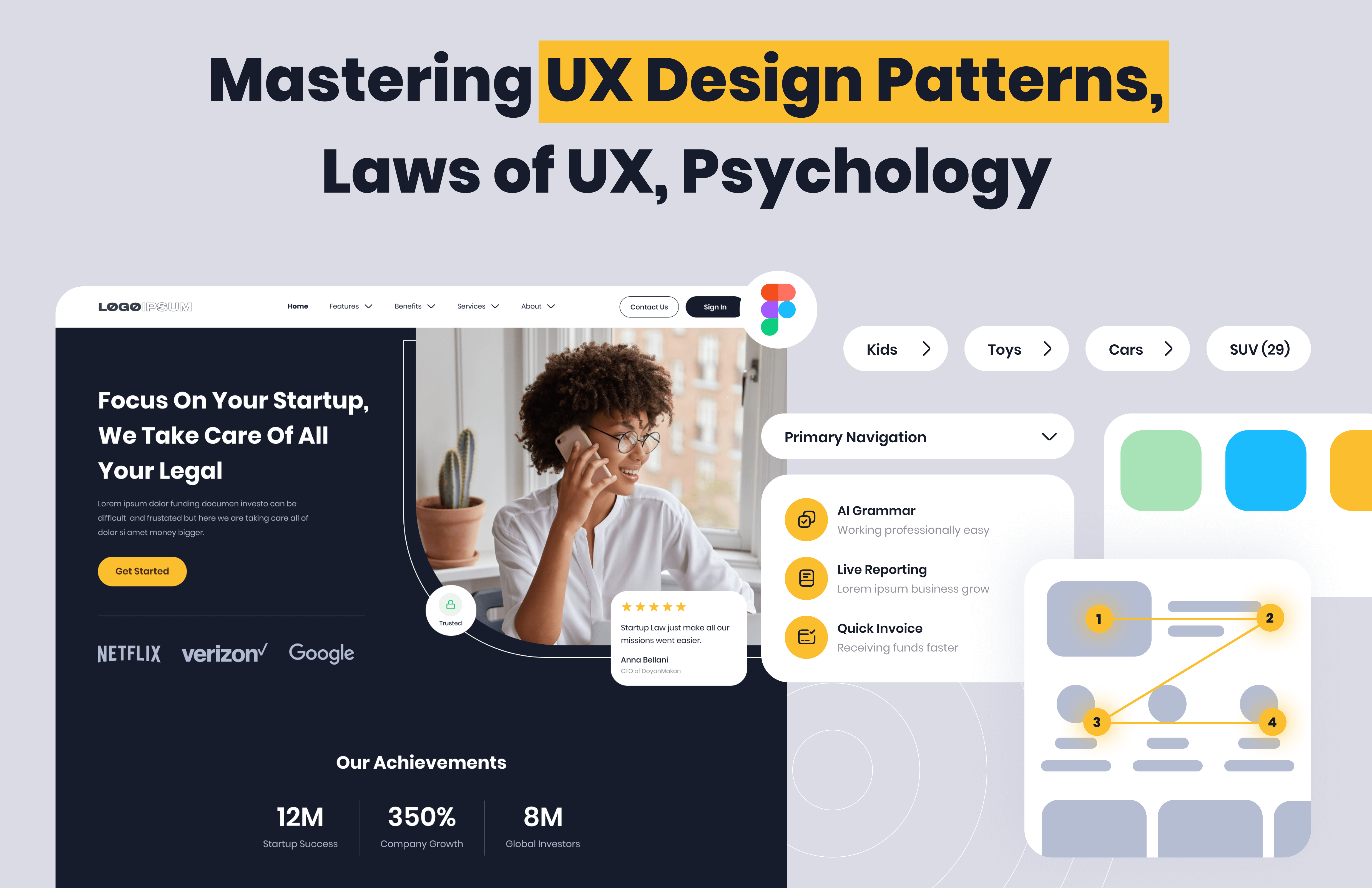 Kelas UI/UX Design Patterns and Best Practices (Website/Apps) di BuildWith Angga